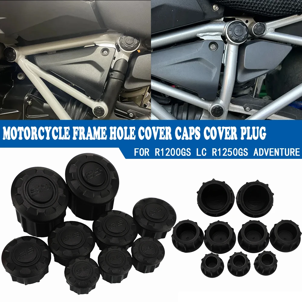 

GS 1200 1250 Motorcycle Frame Hole Caps Cover Plug For BMW R1200GS R 1200 1250 GS LC Adventure ADV R1250GS 2014-2020 2021 2019