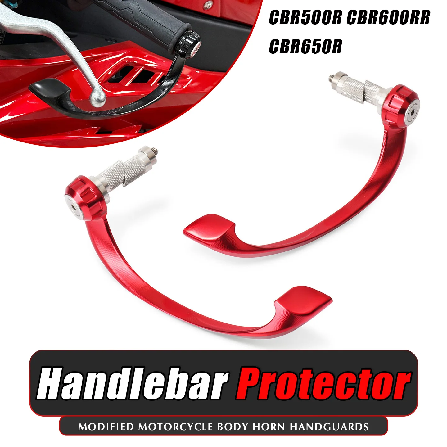 

Motorcycle Handlebar Protector Brake Clutch Protection Lever Guard For CBR500R CBR600RR CBR650R 2019-2025 CBR 500R 600RR