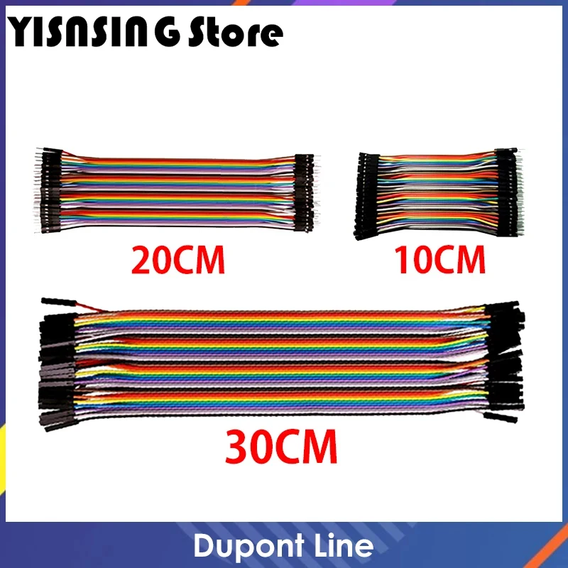 Dupont Line 10cm/20CM/30CM Male to Male Female to    Female to Jumper Wire  Cable for arduino DIY KIT