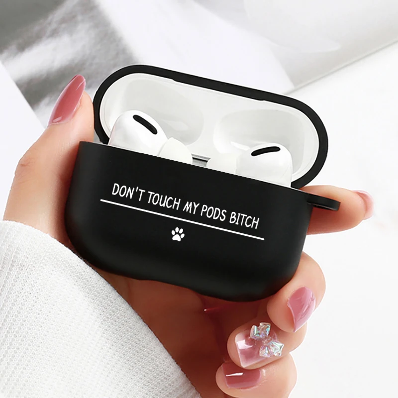 جراب سيليكون لسماعات الرأس لسماعات Airpods ، متعة لا تلمس قرصي ، أغطية شحن واقية ، Airpods Pro 2 ، 3 ، 2 ، 1