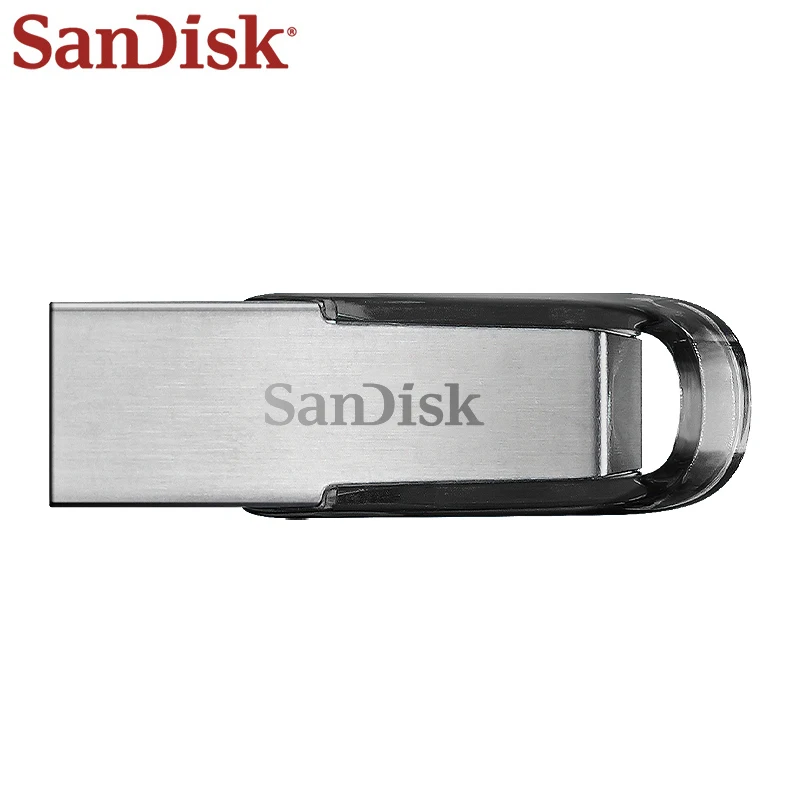 Original SanDisk Ultra Flair CZ73 Black USB Flash Drive 16GB 32GB USB Pendrive 64GB 128GB 256G USB 3.0 Memory Stick For Computer