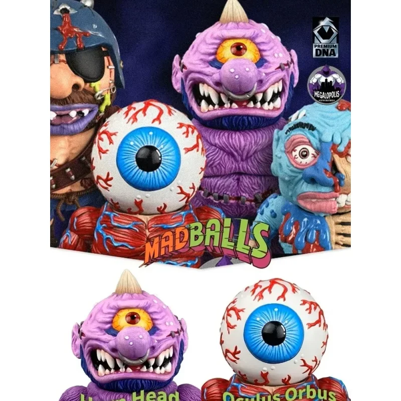 

Us Madballs Series 1 Action Figure Original Fashion Ornaments Megalopolis Premium Dna Collectible PVC Model Toys Boy Gift Decor