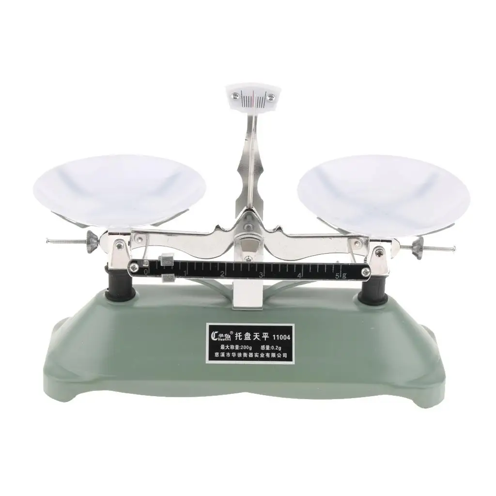 200 Gram Table Balance Scale Calibration Weights Physics Experiment Equipment for Classroom Lab Supplies