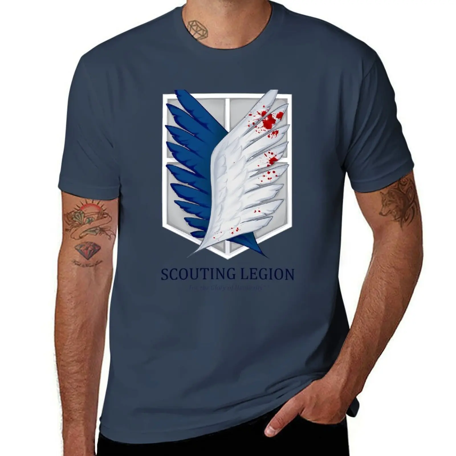 

Scouting Legion -AoT T-Shirt funny t shirts cotton man t shirts for men T-Shirt