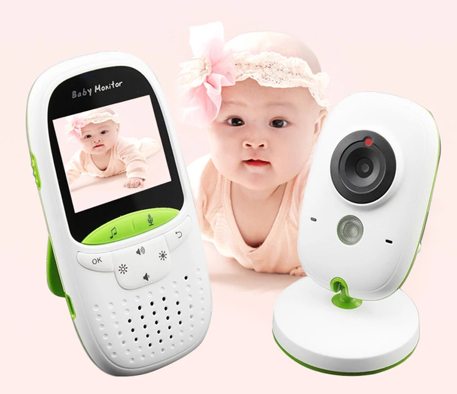 

2" Video Baby Monitor Camera VB602 Wireless Babysitter 2 Way Talk Night Vision IR LED Temperature Babi Nanny Camera 8 Lullabies