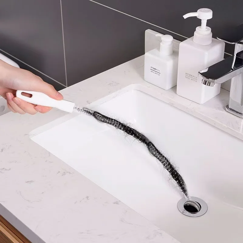 

Household Drain Cleaning Tool For Hair And In The Kitchen Bathroom Washbasin Anti Clogging Cleaning Rod Pipe Unclogger