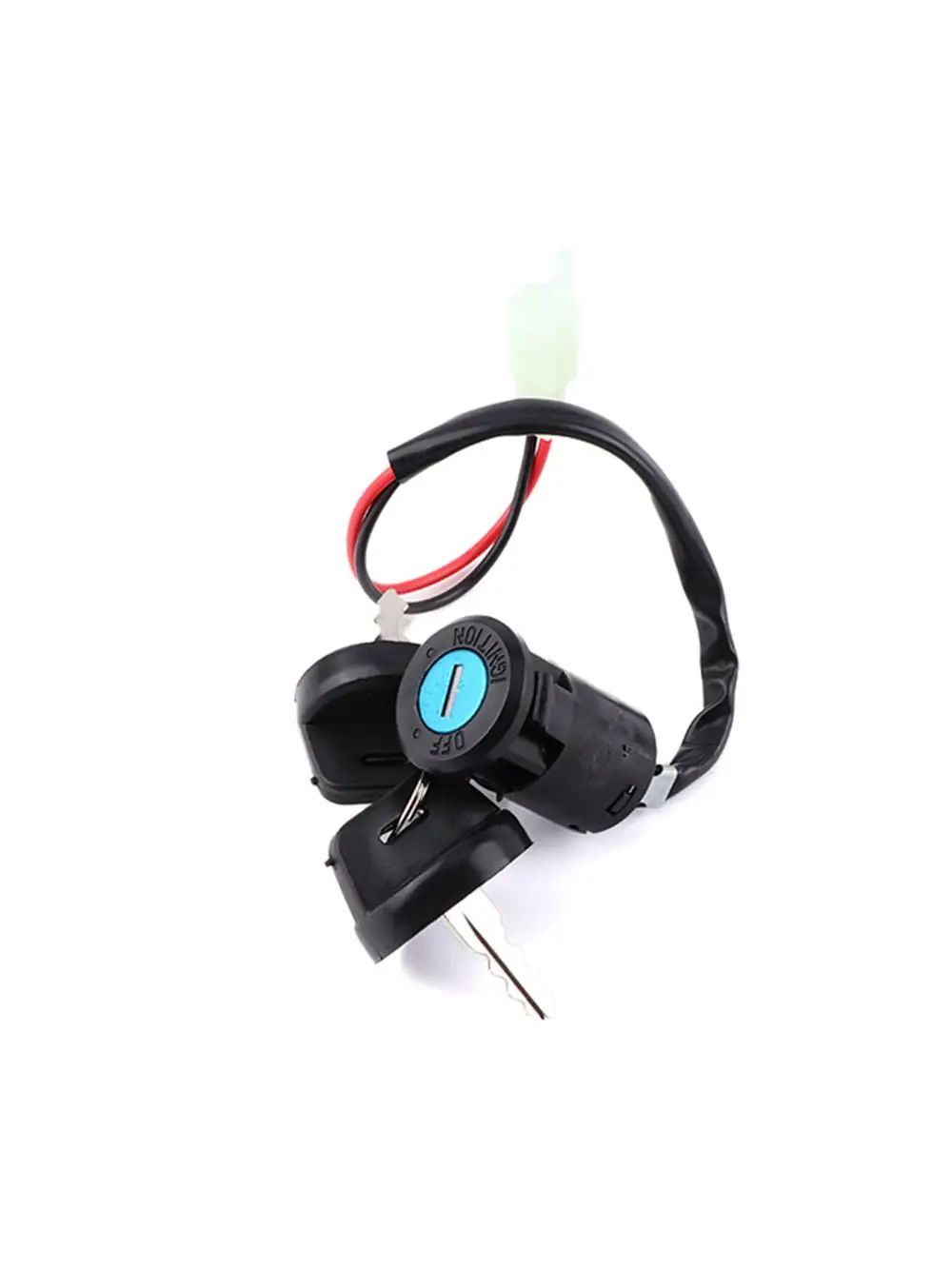 Interrupteur à clé de contact universel à 2 fils, pour ATV, Dirt Bike, cyclomoteur, moto, Go-Kart, Scooter, interrupteur Durable, accessoire de verrouillage de démarrage