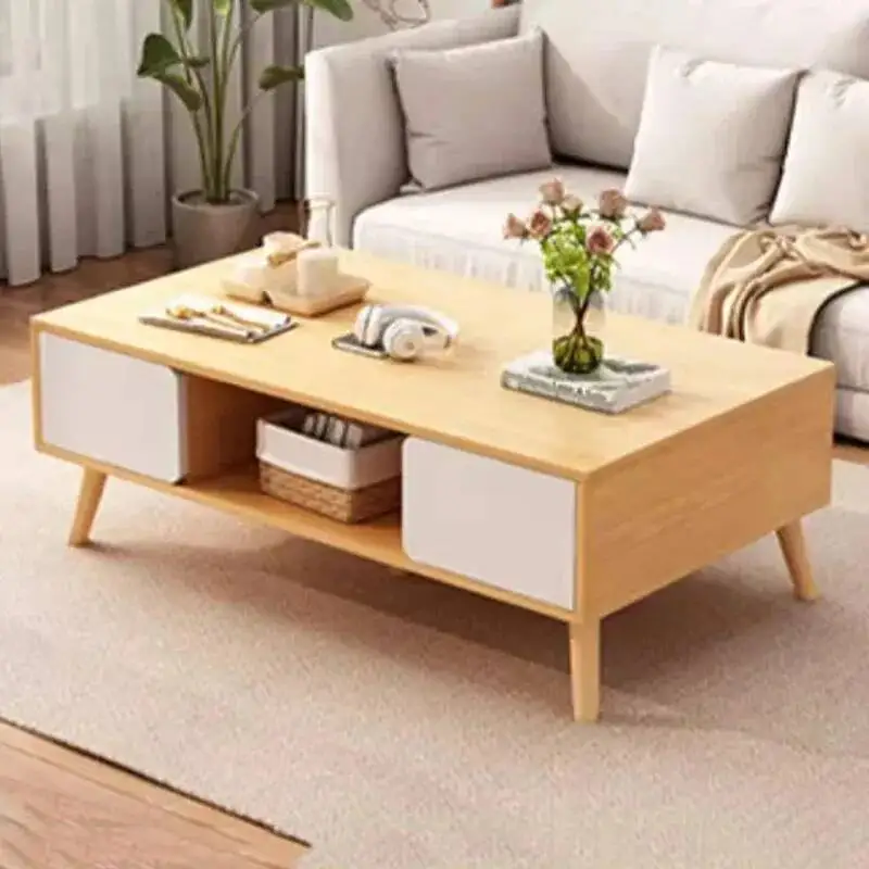 Storage Cheap Coffee Table Decoration Designer Modern Luxury Standing Side Table Moving Kaffee Tische Living Room Decoration