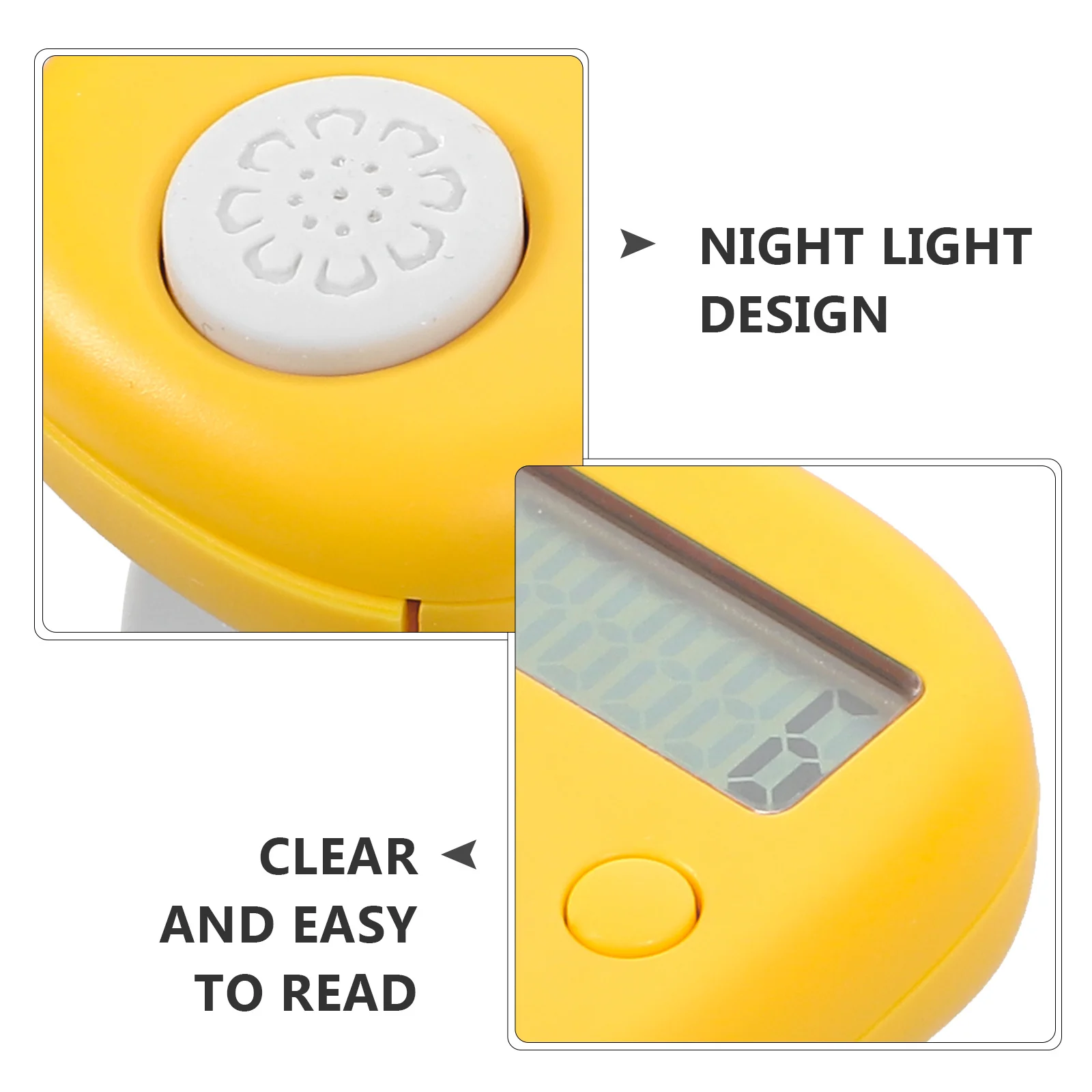 

Electronic Tally Counter Ring Compact Luminous Manual Counter for Knitting Row Stitch Tracking Lap Counting Word Tracking