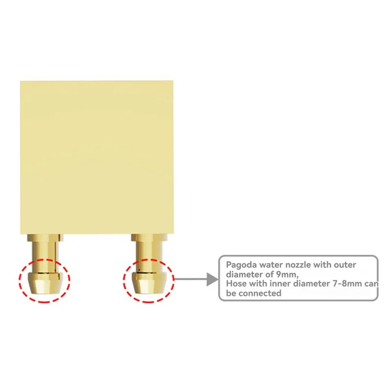 

A97I-медный водяной блок SLT-ZT4040 Обработка с ЧПУ Интегрированная сварка Устойчивость к высокому давлению для игровых ПК Охлаждающее здание