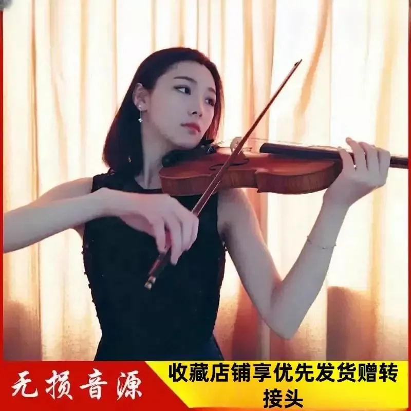 Violin Lossless Music U Disk Light Music MP3 Performance Solo European American Classic Car USB Stick TF Card