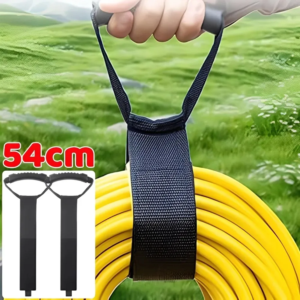 

Heavy-Duty Storage Straps Reusable Extension Cord Organizer Cable Ties Hose Multipurpose Storage Supplies Accessories 54cm