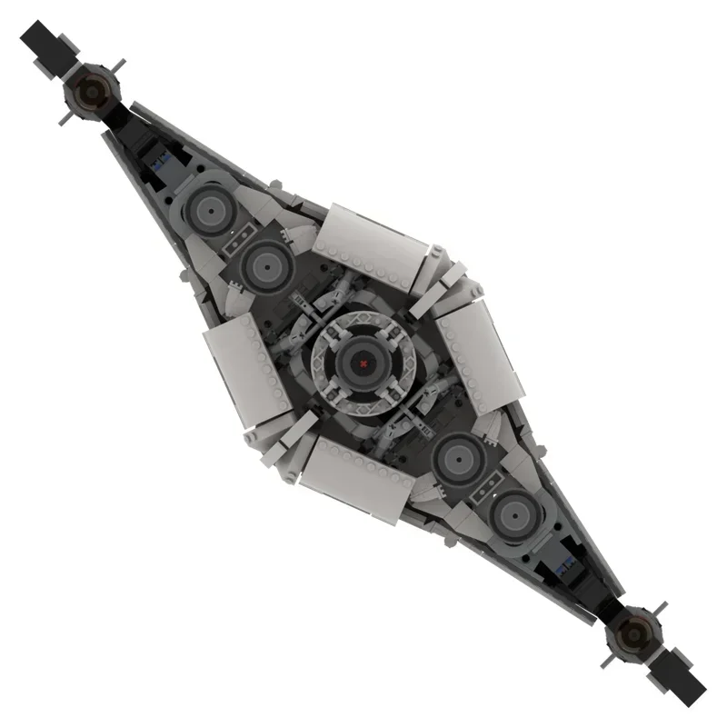 宇宙船モデル Moc ビルディングブロック宇宙戦闘機ミリタリーシリーズモデル技術レンガ DIY アセンブリ建設おもちゃギフト