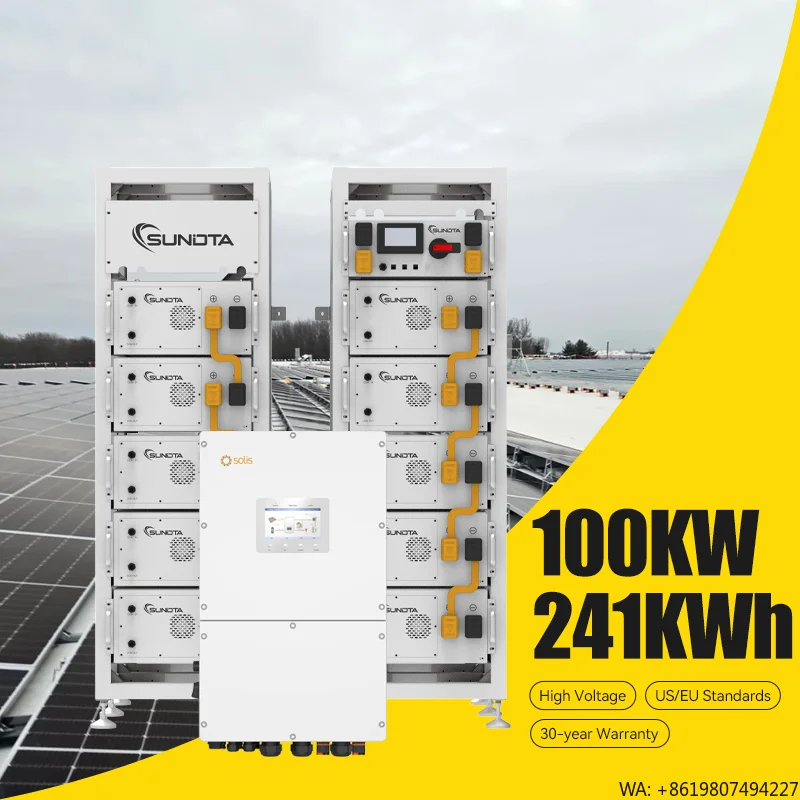 3 Phase Solar Power System 100KW 150KW 200KW Hybrid Solar Inverter System Kit