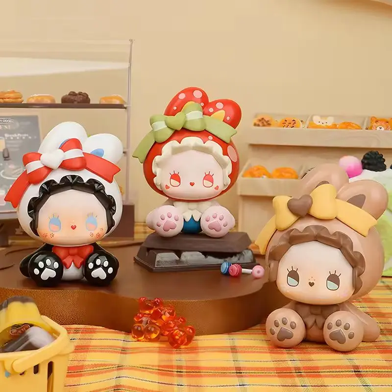 جديد إيما أرنب جامع سلسلة صندوق أعمى عمل الشكل لعبة نموذج دمية زخرفة مكتب صندوق غامض لطيف اليدوية فتاة هدية #3