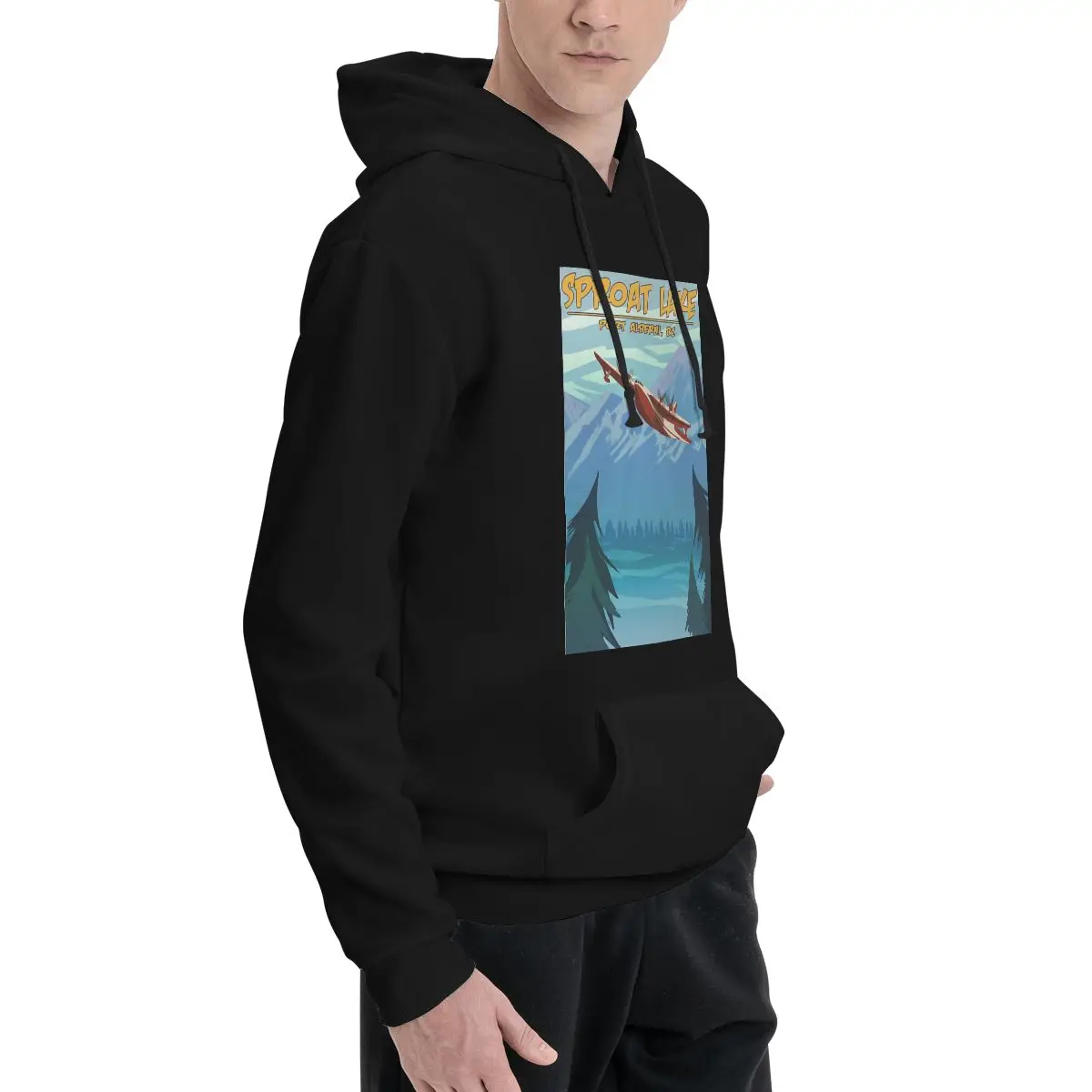 Чоловіча толстовка Spoat Lake Mars Water Bomber Polyester Hoodie Warm Dif Colours Sizes