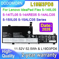 DODOMORN L19M3PD6 Battery For Lenovo IdeaPad Flex 5-15IIL05 15ALC05 14ARE05 14IIL05 14ITL05 14ALC05 L19L3PD6 L19C3PD6 L19D3PD6