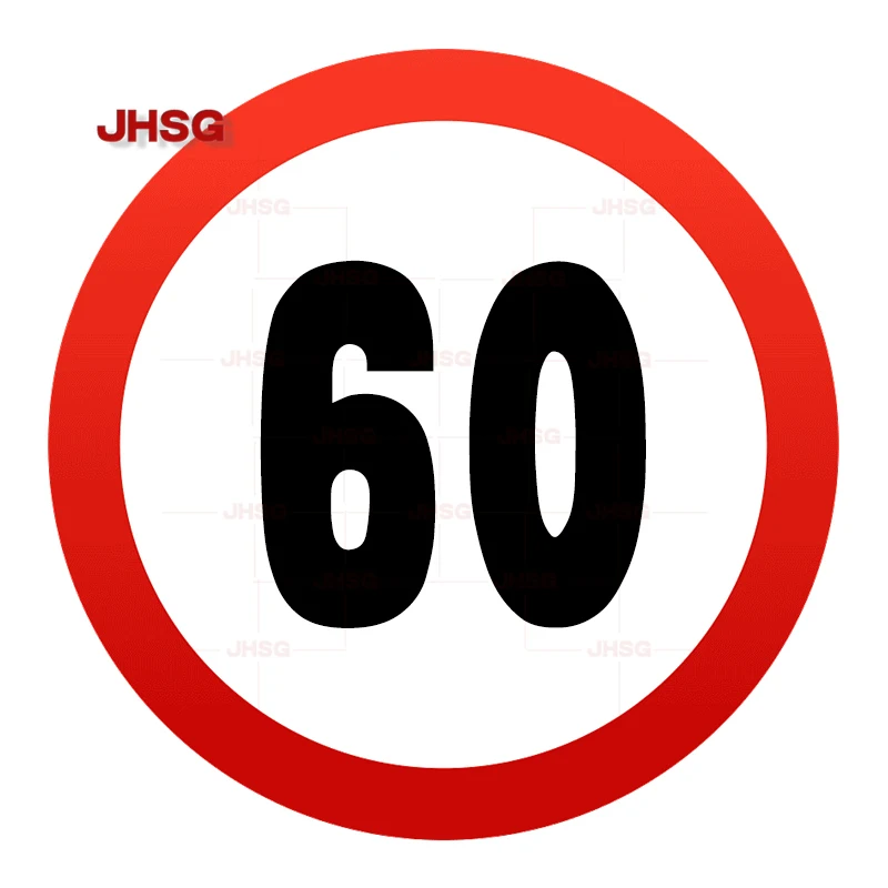 Speed Limit Sign Decals 70 60 50 40 30 Waterproof Car Sticker Motorcycle Laptop Decor Vinyl Sunscreen Various Size Personalities