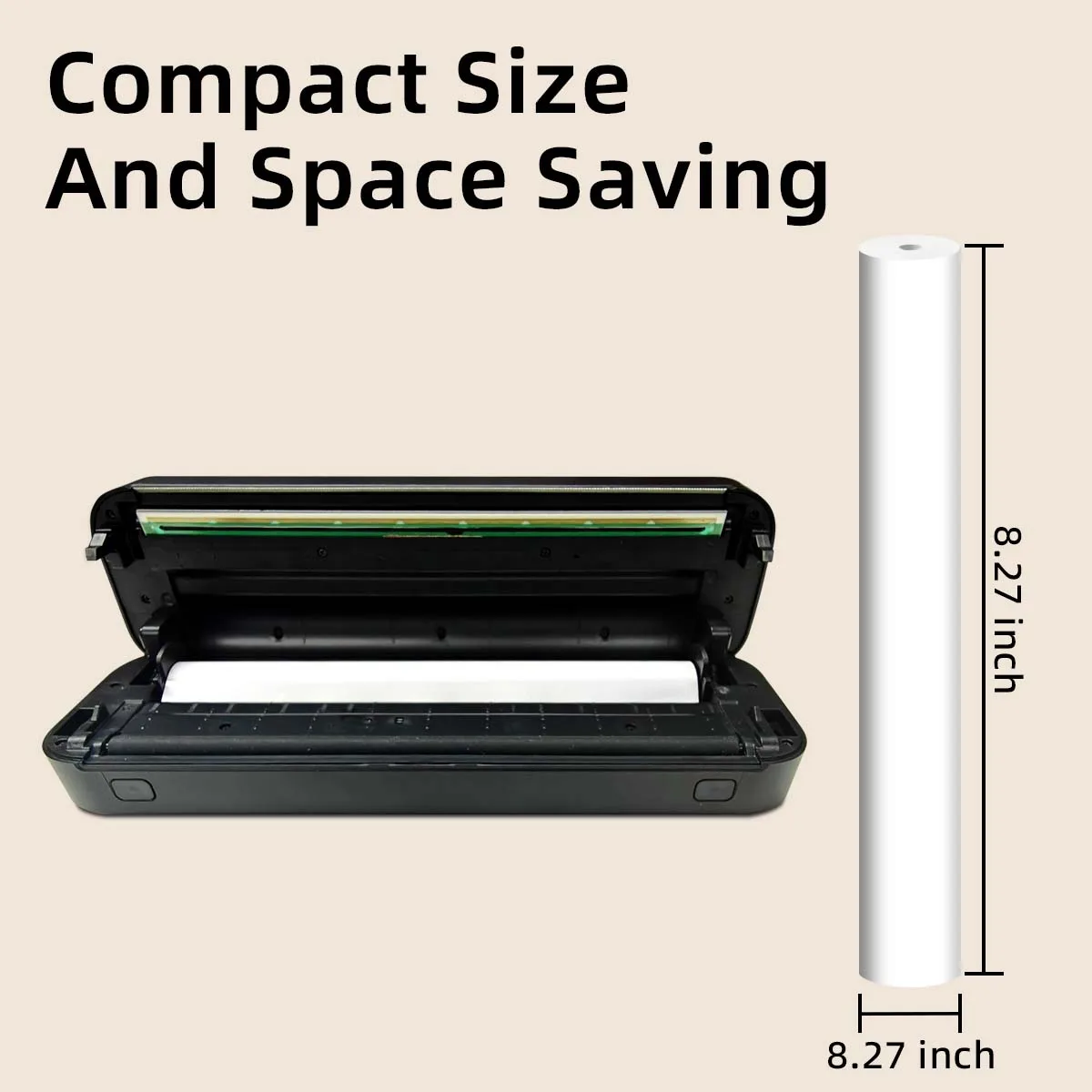 Термобумага формата А4, бумага для печати 210x30 мм, подходит для беспроводного Bluetooth-совместимого термопринтера формата А4, бумага для факса и машин