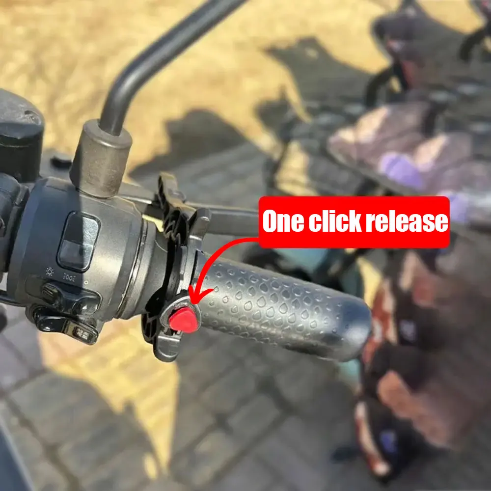 

Motorcycle Handlebars Cruise Control Throttle Lock Universal Hand Grip Lock Clamp Motorbike Accelerator Assist Grips Accessories