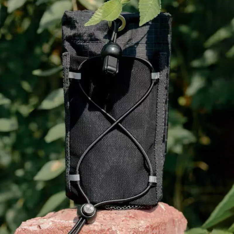 Abnehmbare Seitentasche für Rucksack, Outdoor-Wandertasche mit Kordelzug, Tragbare Leichte Camping-Tasche – Detail 7