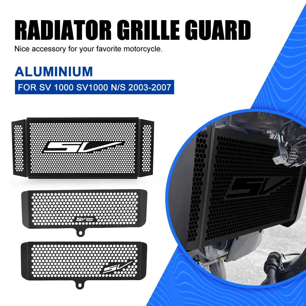 

Защитная крышка радиатора для мотоциклов Suzuki SV1000N/S 2003-2007 годов выпуска