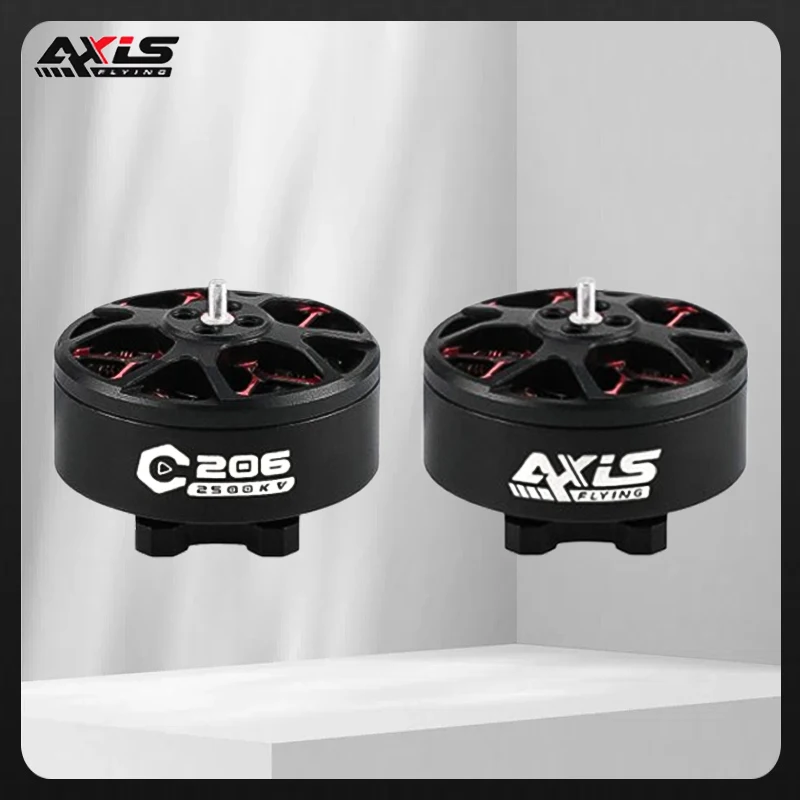 

Axisflying C206 2006 1960KV 2500KV FPV Brushless Motor 6S Lipo 1.5mm Shaft For RC FPV 3.5inch Duct Circle Drones DIY Parts