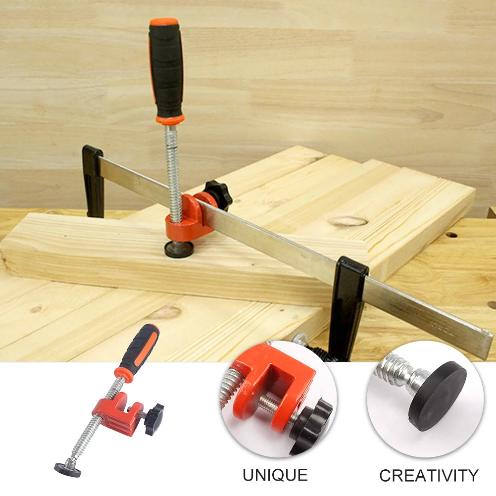 1 قطعة قسط النجارة F المشبك الثقيلة ارتداء مقاومة الربط أداة DIY بها بنفسك مشاريع النجارة الثابتة F كليب