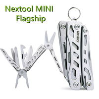 Nextool Mini Flagship 10 In 1 Multi Functional Tool Folding Edc Hand Tool Screwdriver Pliers Bottle Opener For Outdoor Scissors