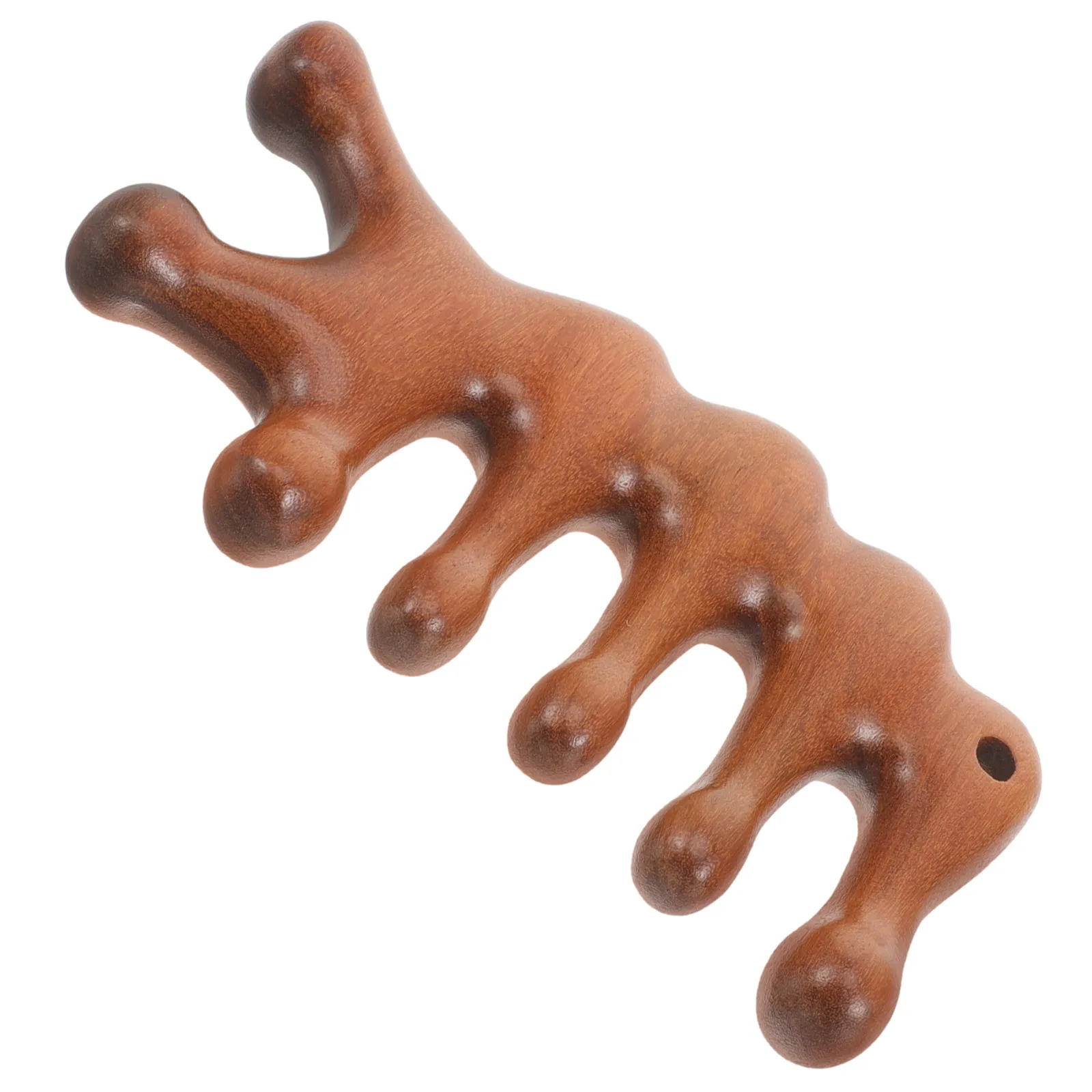 

Wooden Massage Comb Scalp Care Durable Practical No Damage to Scalp Easy Holding Gift Wife Anti for All Hair Types