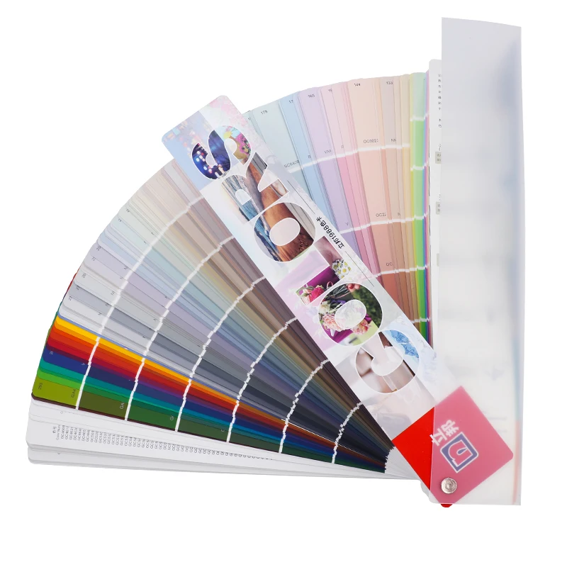 

Nippon Dream Thousand Colors 1988 Color Palette Card Interior Wall Latex Paint Paint Paint Color Matching