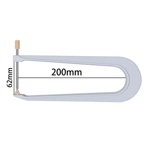 Violin Bass Bar Clamp Aluminum Fiddle Bass-Bar Clamps Board Fix Viola Cello Sound Beam Bridge Clip Luthiers Repair Tools - Image 8