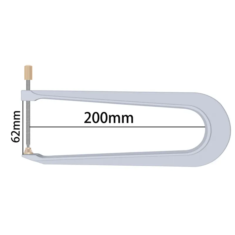 Violin Bass Bar Clamp Aluminum Fiddle Bass-Bar Clamps Board Fix Viola Cello Sound Beam Bridge Clip Luthiers Repair Tools - Image 8