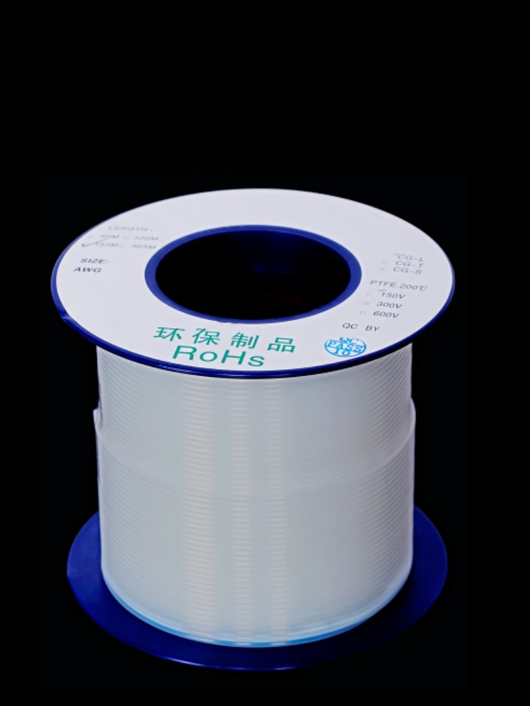 1/2/5 M PTFE Sealing Strip PTFE Solid Round Strip With A Diameter Of 0.5/0.6/0.7/0.8/1.5/1.75/2/3/3.2/3.5/4mm
