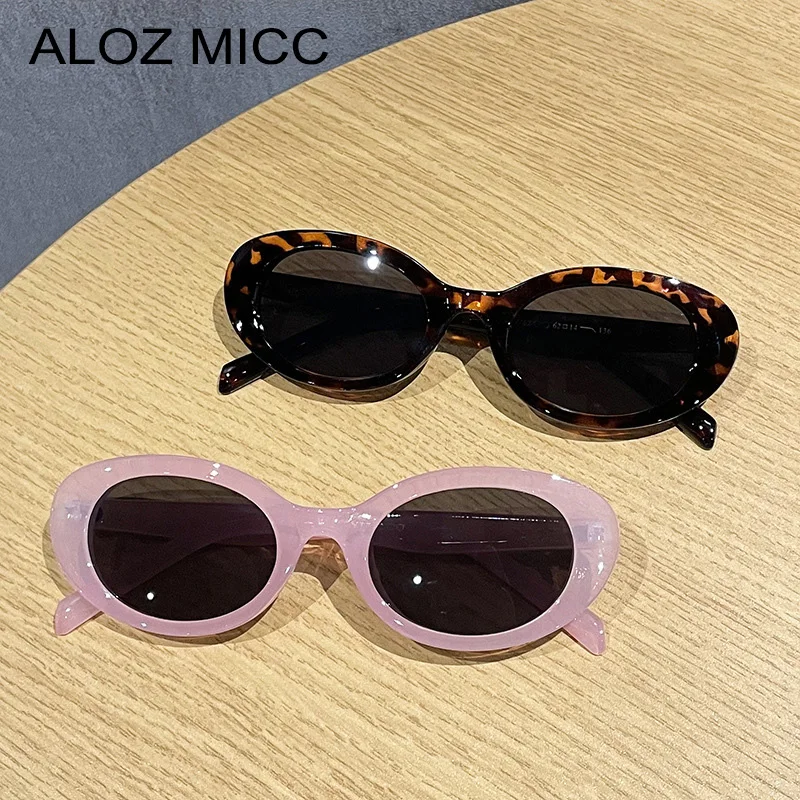 

ALOZ MICC Vintage Punk Cat Eye Sunglasses Women New Trending Shades UV400 Sun Glasses Female Fashion Multicolor Eyewear