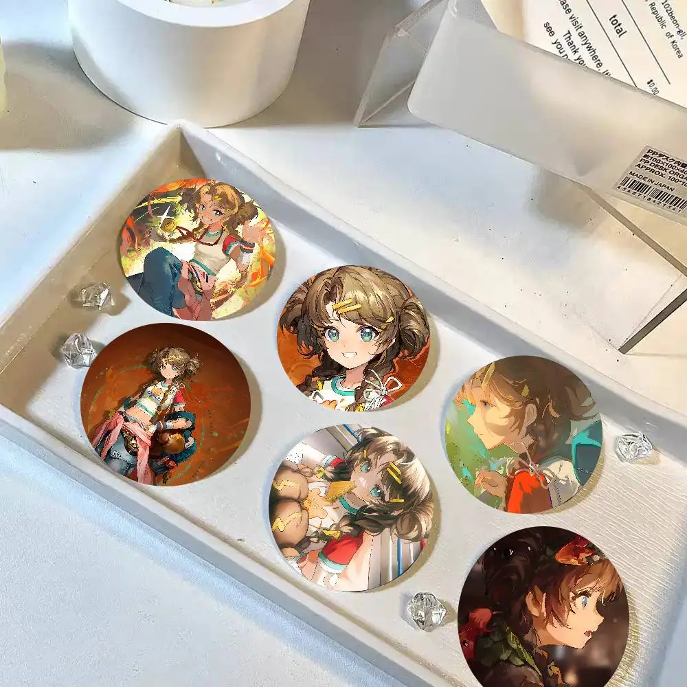 Spathodea Animated Game R-Reverse 1999 Pins Brooch Cartoon Badge For Friend Backpack Clothes Collect Accessories Jewelry Gift