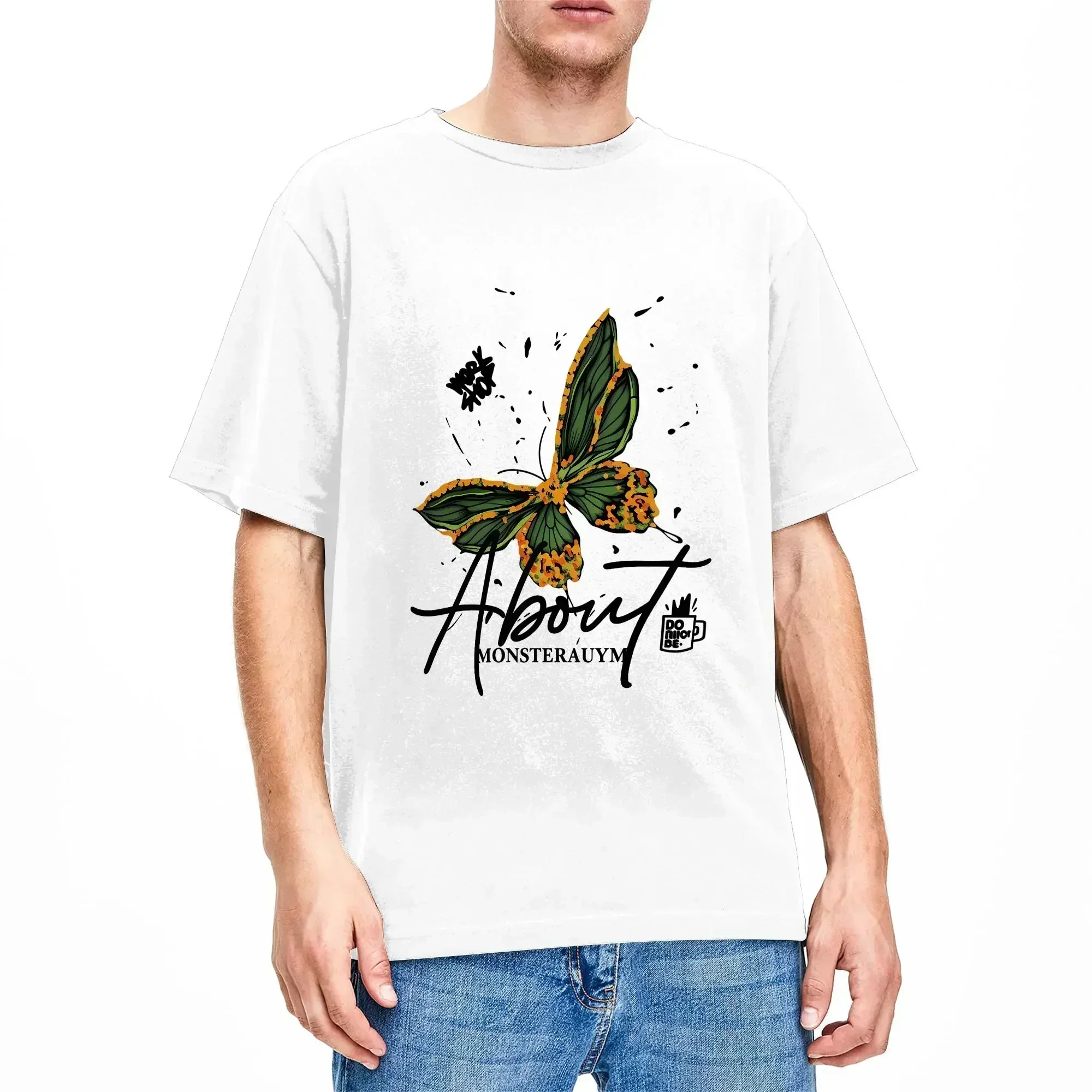 Art Design Daily Sport Pure Cotton T-Shirt For Men Summer  Awesome T Shirts O Neck Leisure Tees Oversized Pattern Tops