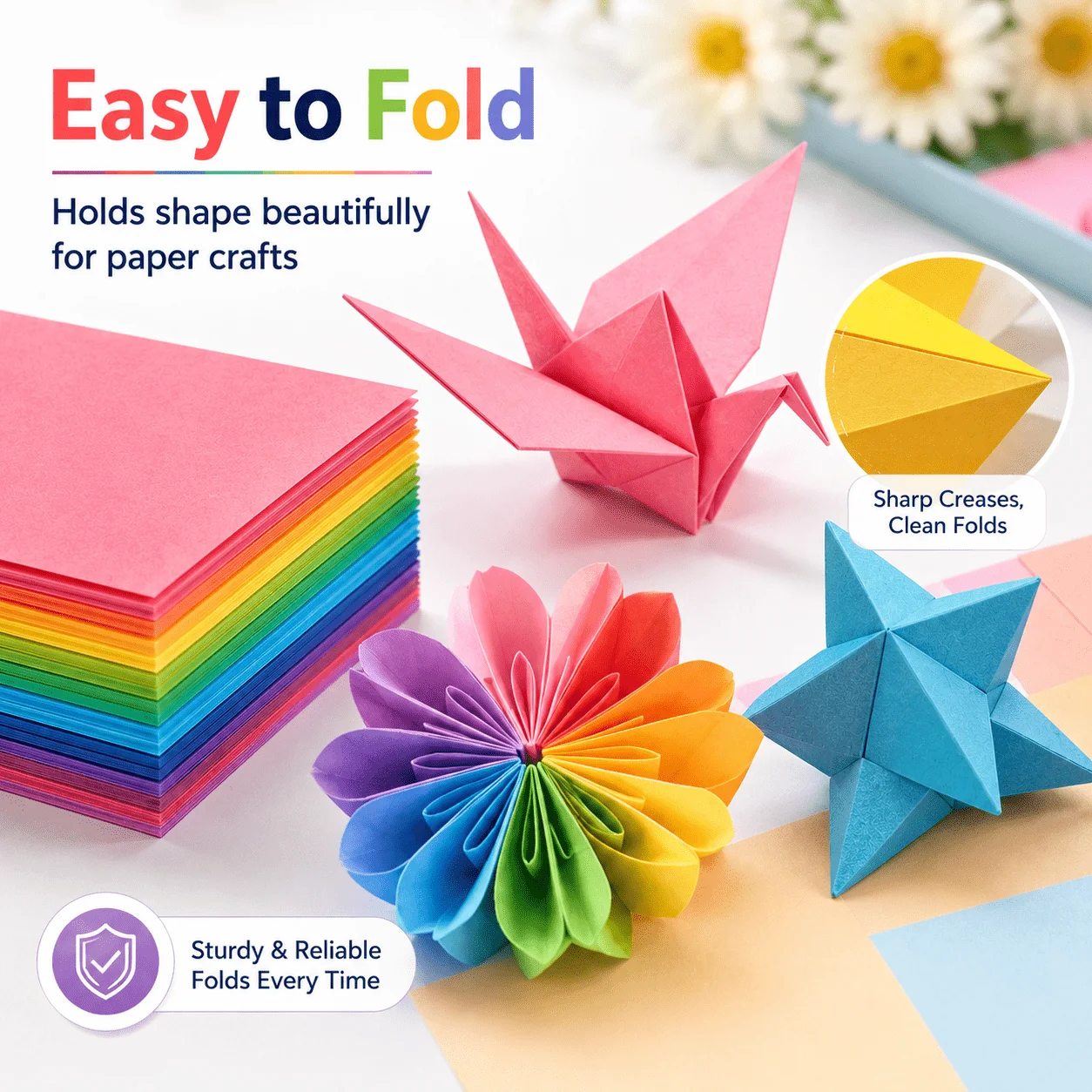 Marie's 10 Colors 200 Sheets Assorted Colored Cardstock Paper for Scrapbooking,Cards,Paper Cutting Crafts