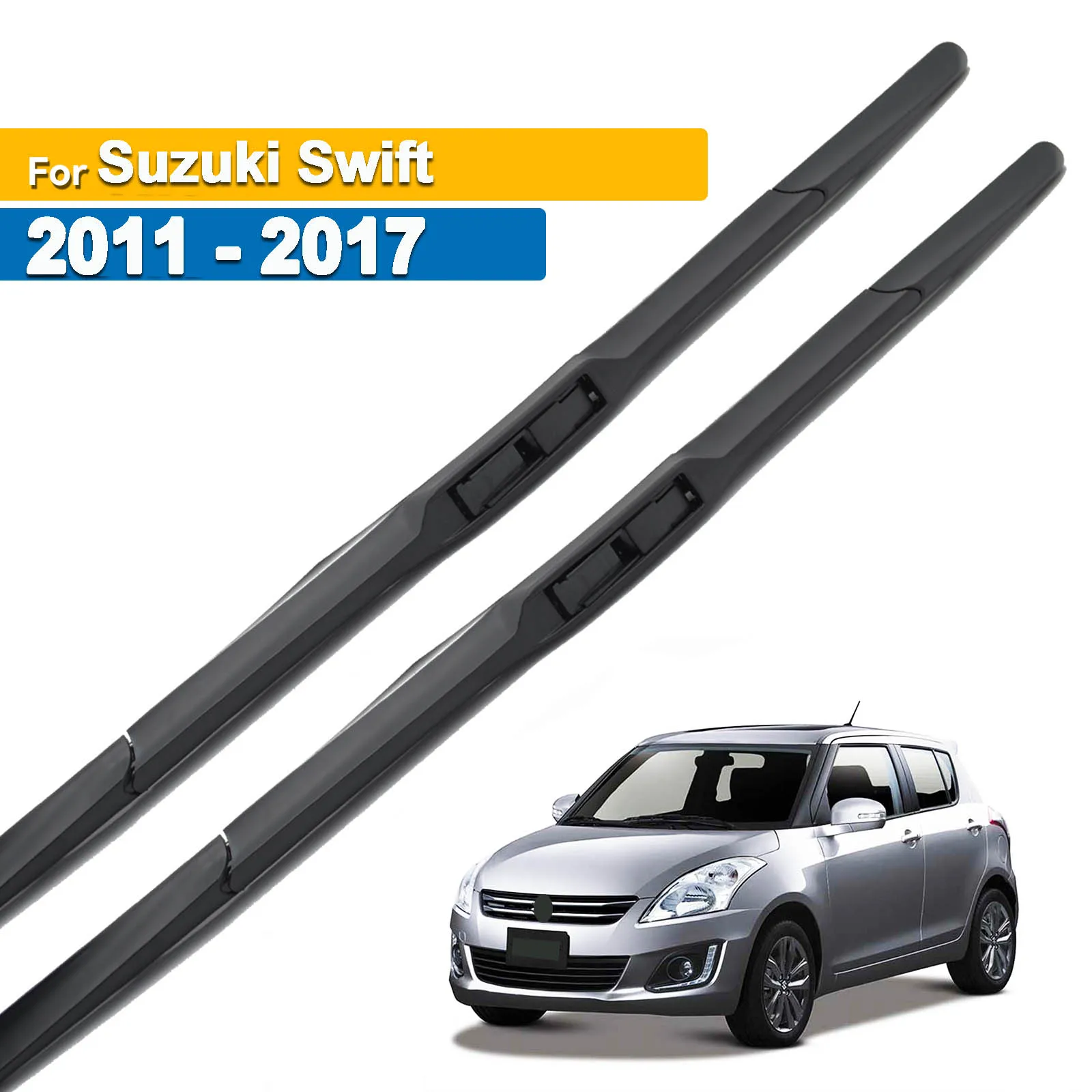 

Щетки стеклоочистителя Erick's для Suzuki Swift 2011-2017, щетки от дождя для лобового стекла, лобового стекла, 22 дюйма + 17 дюймов