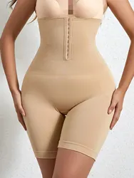 Women's Butt Lifter Body Shapewear Panties Firm Tummy Control With Hook High Waist Shorts Slimming