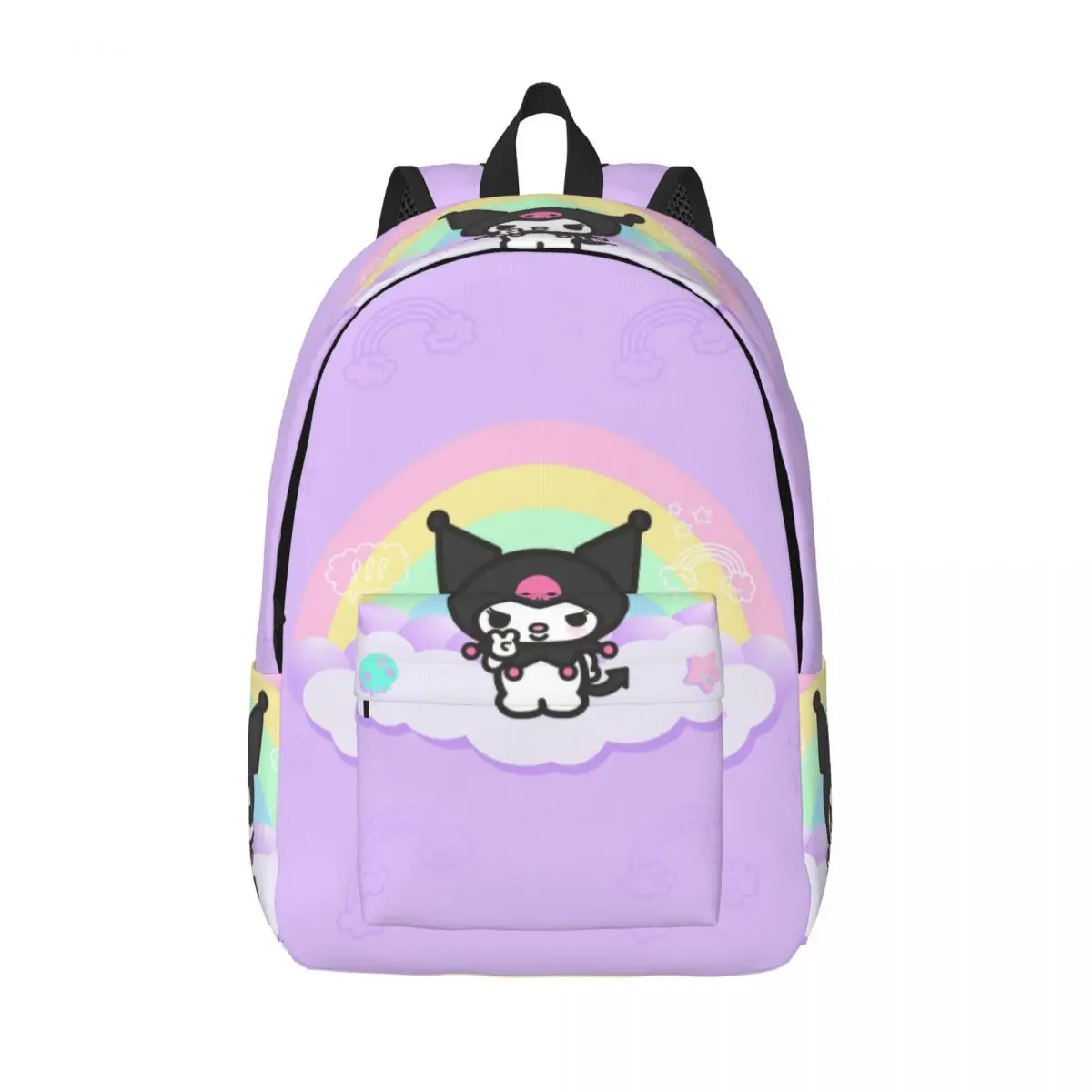 

Kawaii Kuromi Sanrio Anime Backpack for Men Women Teenage High School Hiking Travel Daypack Laptop Shoulder Bag Outdoor