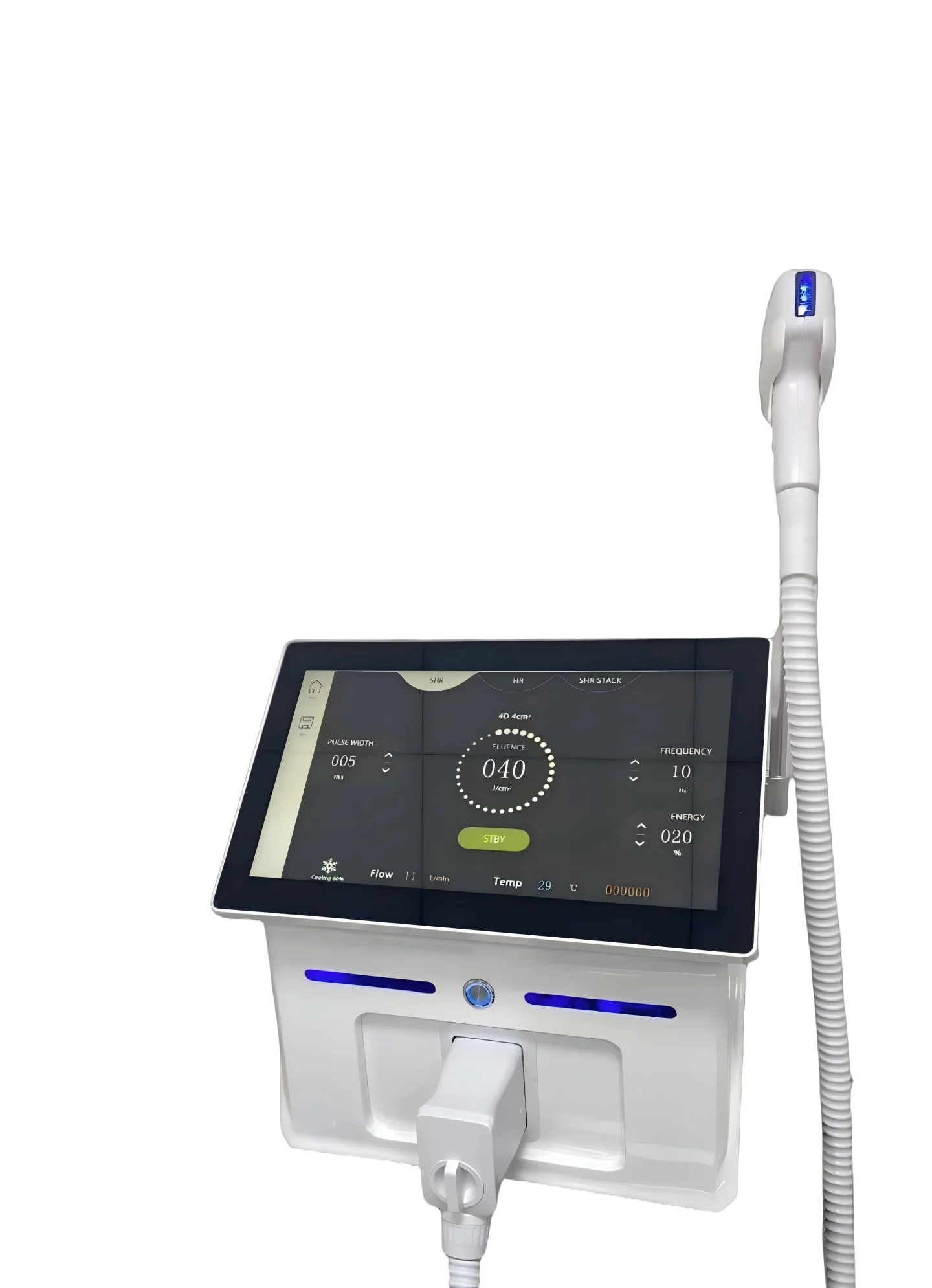 Depilacja laserowa dla kobiet i mężczyzn Uniwersalna 45 ° F Lodowo Zimny Dotyk Bezpieczny i Prawie Bezbolesny Trwały Domowy Depilator 2025 Najnowszy