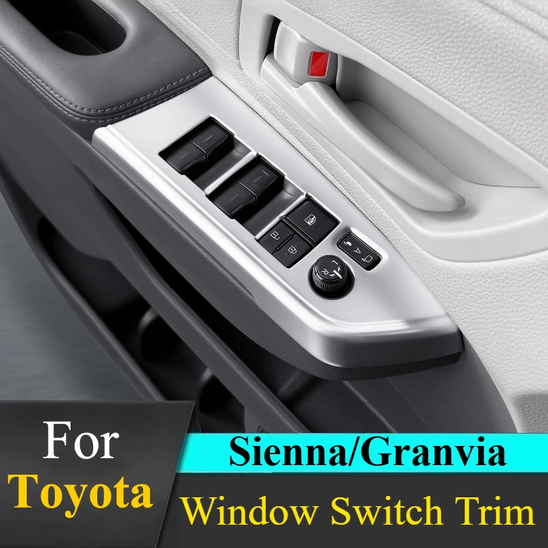 para-toyota-sienna-granvia-juego-de-4-molduras-abs-para-interruptores-de-ventana-adhesivo-3m-sin-herramientas-y-componentes-de-moldura-interior-con-ajuste-oem