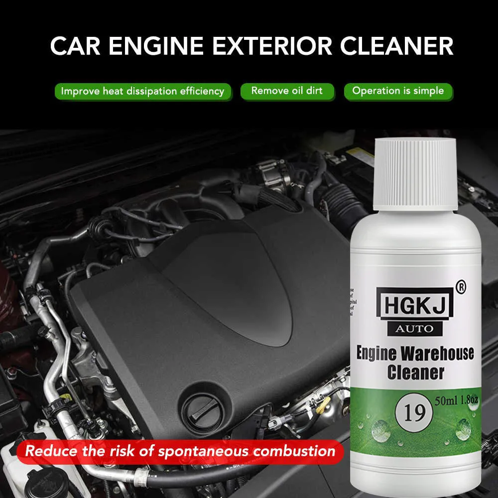 HGKJ-limpiador y desengrasante de compartimentos para motor de coche, líquido concentrado 1:8, diluir con agua, eliminar el polvo de aceite pesado,