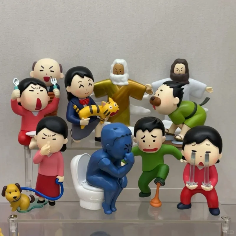 

Мини-кукла In Spot Plzdot Good Luck, иллюстрация, модная серия слепых коробок, настольный аксессуар, игровой подарок ручной работы для коллекционеров