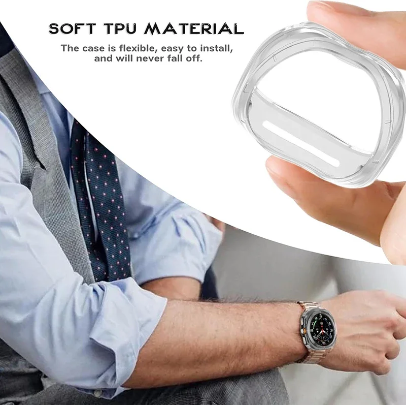 TPU Hohlgehäuse für Samsung Galaxy Watch Ultra2 2026 Displayschutz Schutzhülle für Galaxy Watch Ultra 47mm 2025 2024 – Detail 7