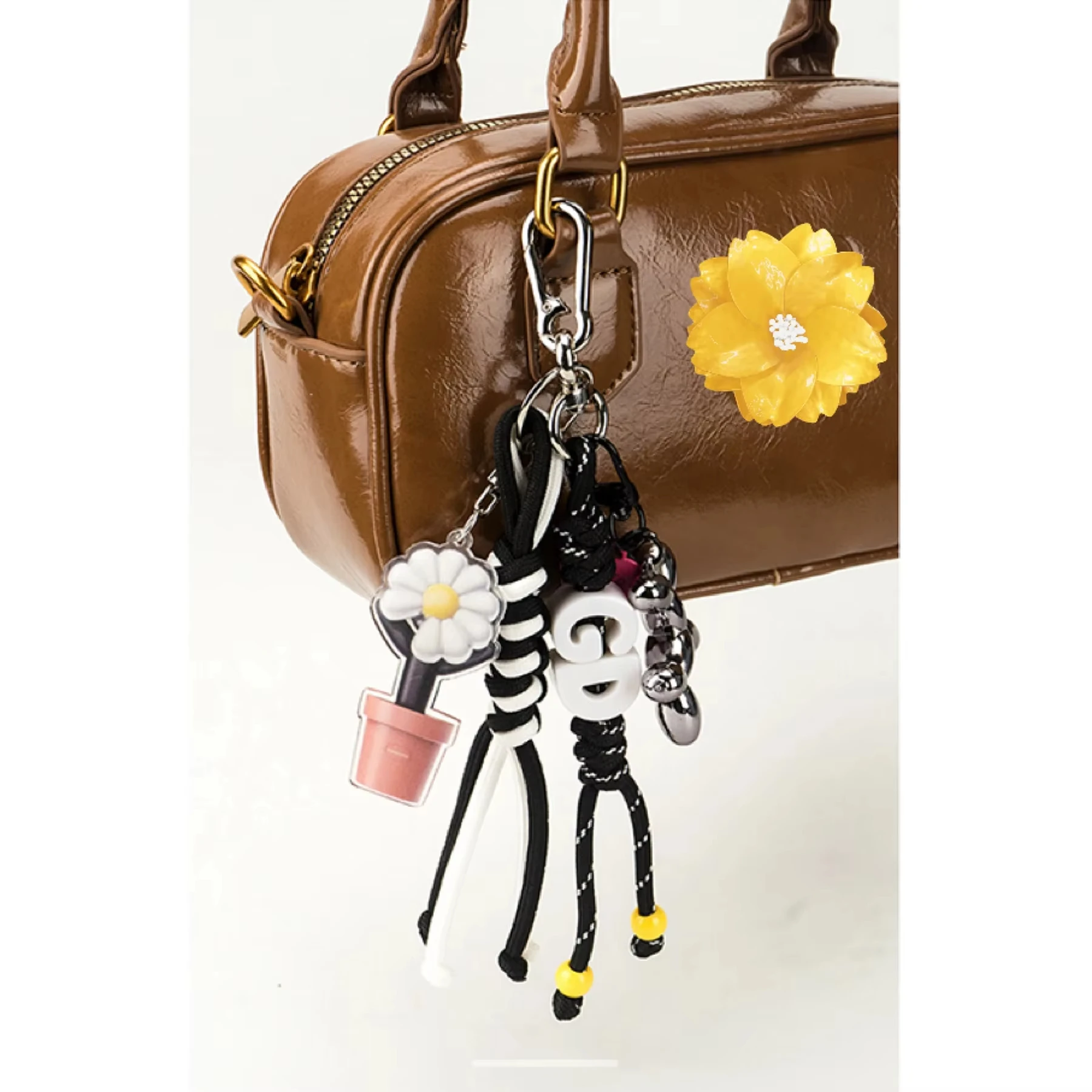 Kpop المعبود GD ديزي حبل المنسوجة المفاتيح GD الحفل دعم قلادة الديكور على ظهره قلادة VIP المشجعين جمع هدية