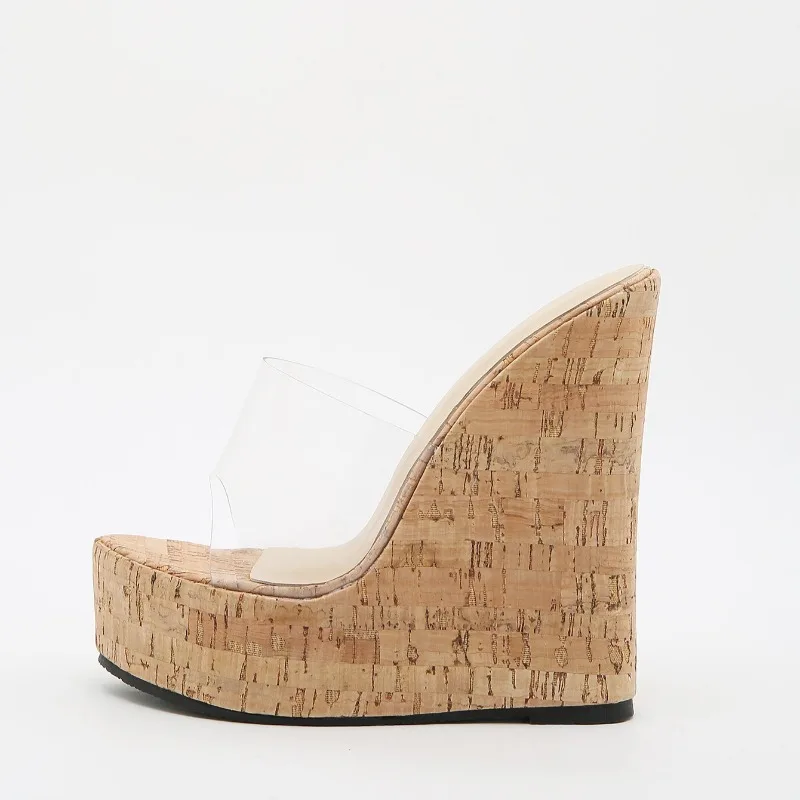 

Women's Shoes Fashion Slippers 2026 New Sexy Wedge Sandals Designer Shoes for Women Summer High Heels Sandals Zapatos De Mujer