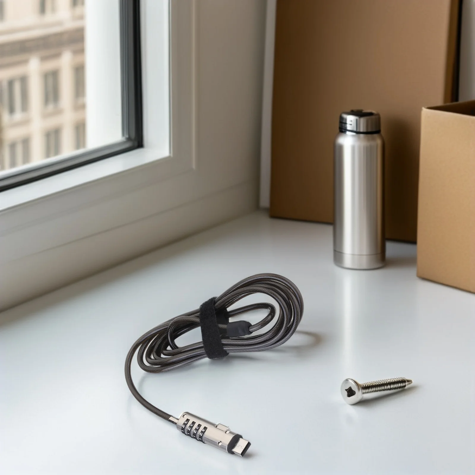 Picture 6: USB Interface Lock High Quality Alloy Laptop Lock with Customizable Code Easy Setup for Effective Theft Prevention and Safety