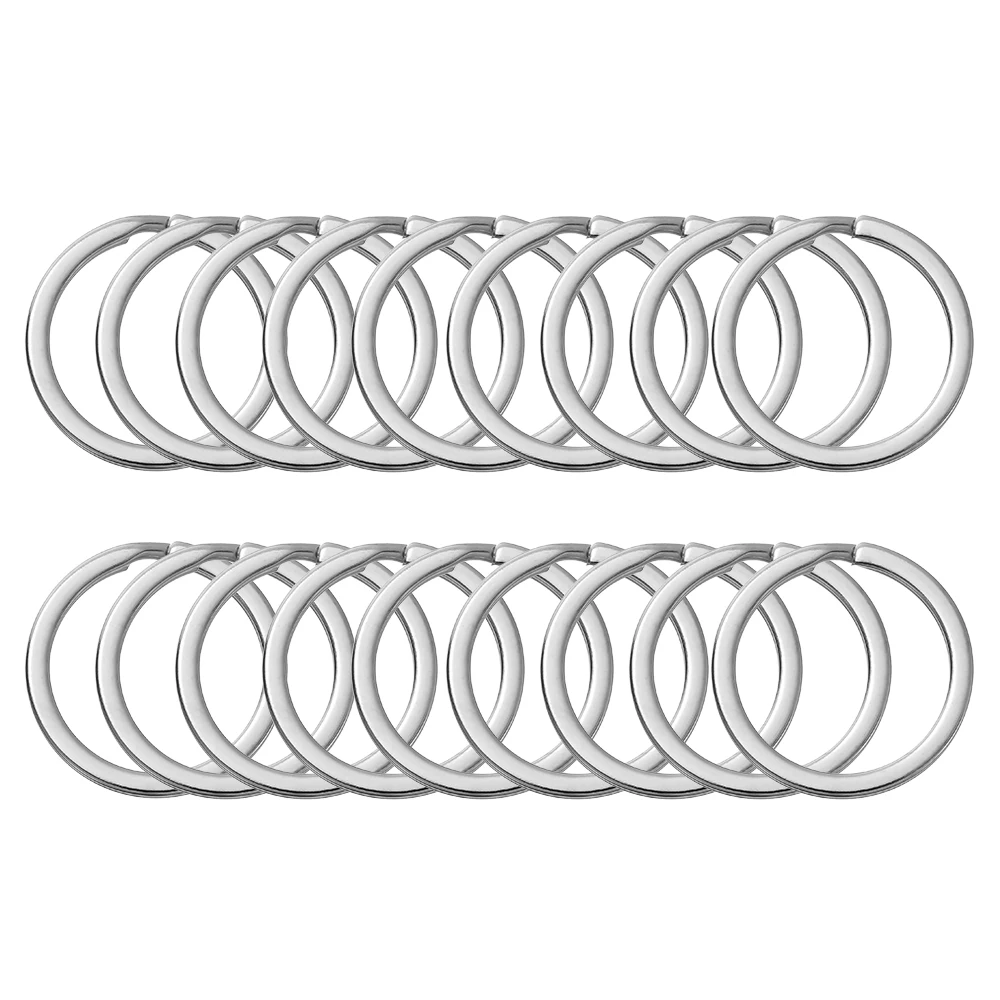 20pcs/set Swivel Snap Hooks With Key Rings, Premium Metal Swivel Lobster Claw Clasps In Assorted Sizes (Large, Medium, Small) image 6